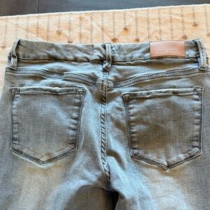 Dear John Women's Gray Ankle Length Cropped Jeans